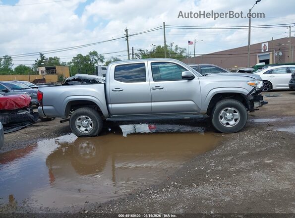 3TMCZ5AN7LM334067 2020 TOYOTA TACOMA Silver Rear interior view