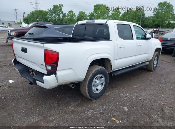 3TMCZ5AN7LM334697 2020 TOYOTA TACOMA White უკანა მარჯვენა