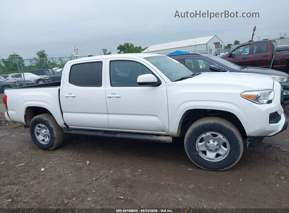 3TMCZ5AN7LM334697 2020 TOYOTA TACOMA White უკანა სალონის ხედი