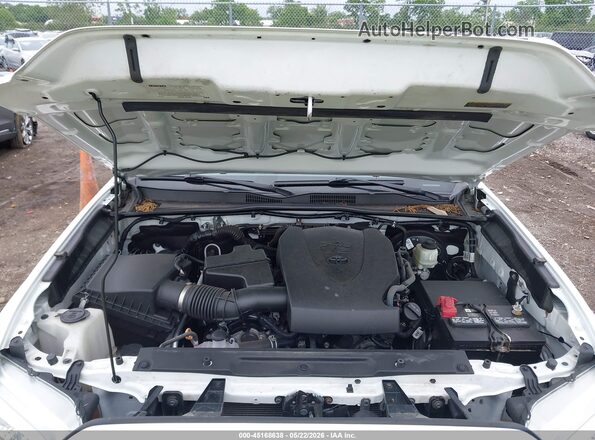 3TMCZ5AN7LM334697 2020 TOYOTA TACOMA White უკანა ხედი