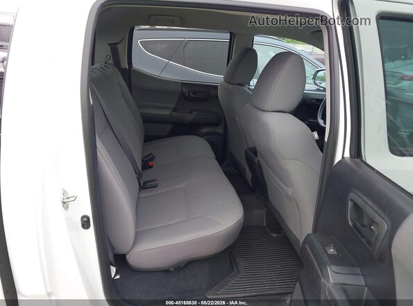 3TMCZ5AN7LM334697 2020 TOYOTA TACOMA White VIN კოდის სტიკერის ხედი