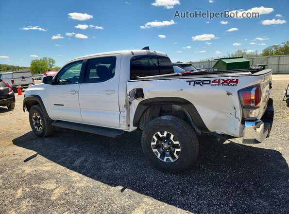 3TMCZ5AN7LM342332 2020 TOYOTA TACOMA White Задня ліва чверть