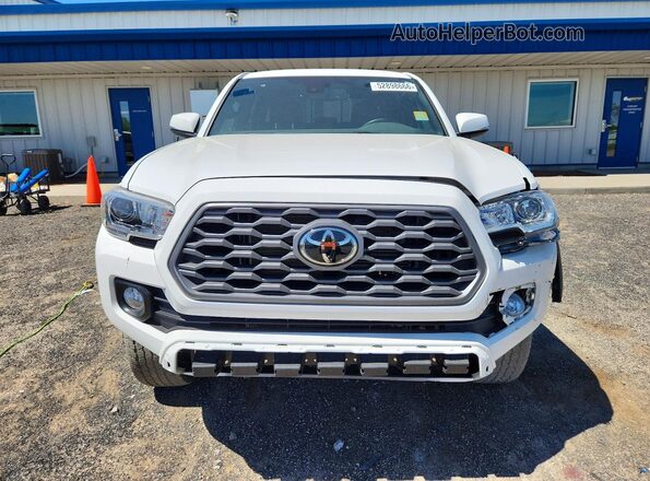 3TMCZ5AN7LM342332 2020 TOYOTA TACOMA White Вид спереду