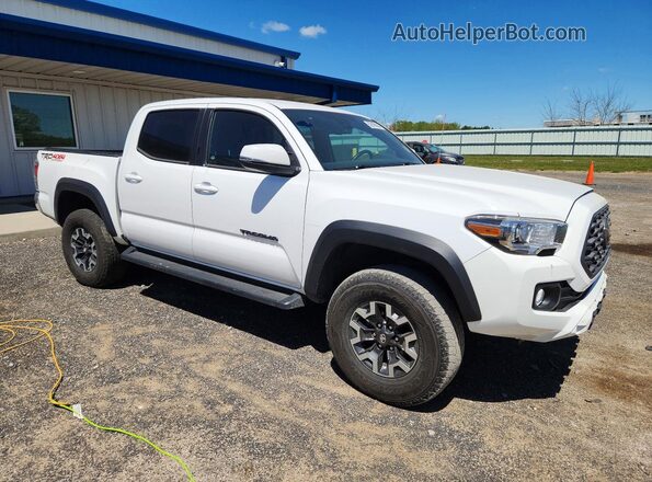 3TMCZ5AN7LM342332 2020 TOYOTA TACOMA White Передня права чверть