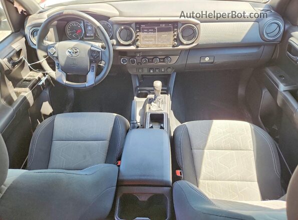 3TMCZ5AN7LM342332 2020 TOYOTA TACOMA White Вид панелі приладів