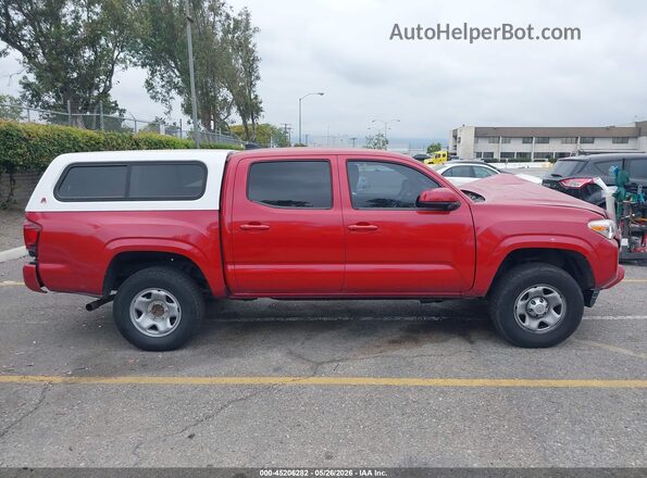3TMCZ5AN7LM348549 2020 TOYOTA TACOMA Red 360 interior view