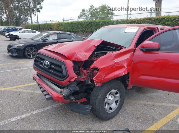 3TMCZ5AN7LM348549 2020 TOYOTA TACOMA Red Front view