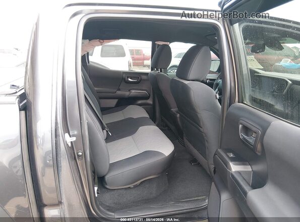 3TMCZ5AN8MM442683 2021 TOYOTA TACOMA Gray Widok naklejki z numerem VIN