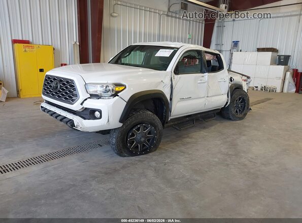 3TMCZ5AN8MM450055 2021 TOYOTA TACOMA White Front left