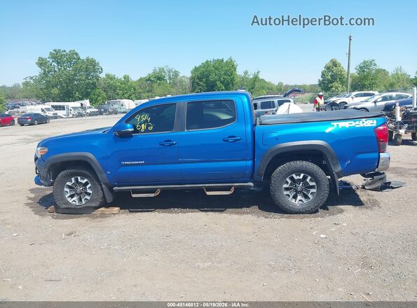 3TMCZ5AN9JM142467 2018 TOYOTA TACOMA Blue 
