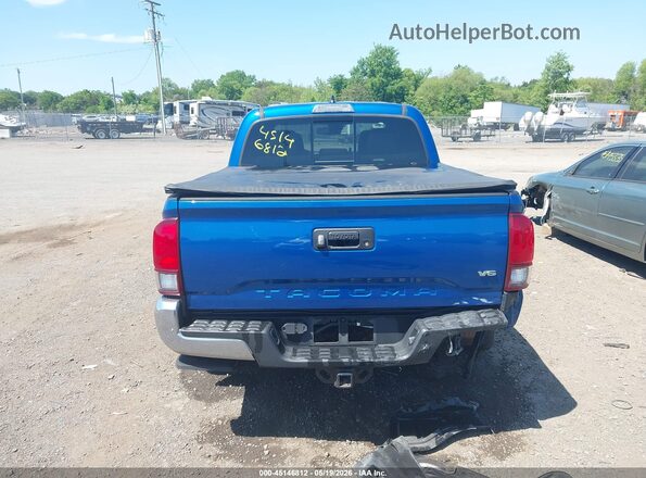 3TMCZ5AN9JM142467 2018 TOYOTA TACOMA Blue 