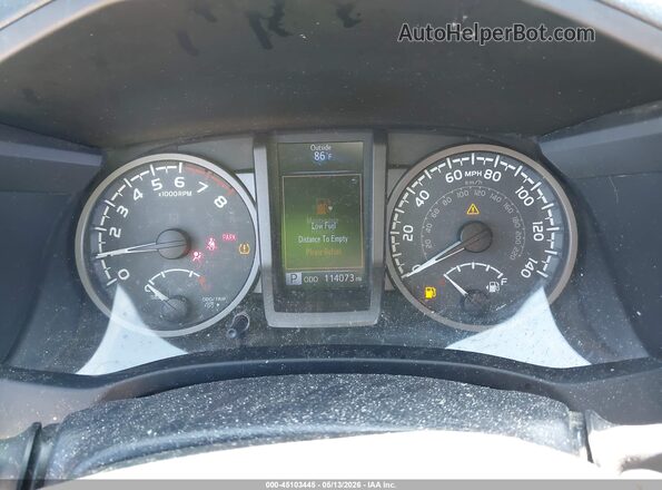3TMCZ5ANXJM165501 2018 TOYOTA TACOMA Gray Հետևի նստատեղերի տեսք