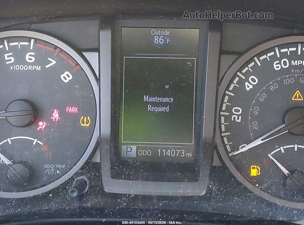 3TMCZ5ANXJM165501 2018 TOYOTA TACOMA Gray 