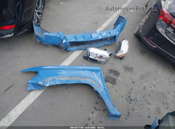 3TMCZ5ANXKM214360 2019 TOYOTA TACOMA Blue 