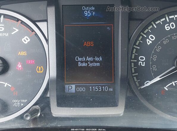 3TMCZ5ANXKM214360 2019 TOYOTA TACOMA Blue 
