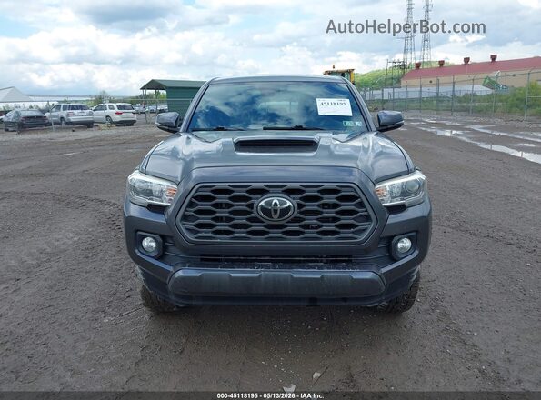 3TMCZ5ANXLM297712 2020 TOYOTA TACOMA Gray Instrument cluster view