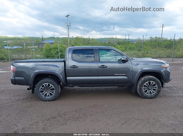 3TMCZ5ANXLM297712 2020 TOYOTA TACOMA Gray Rear interior view