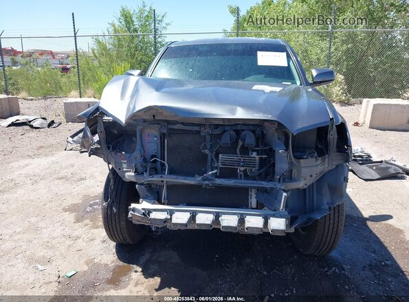 3TMCZ5ANXLM329929 2020 TOYOTA TACOMA Gray Rear interior view