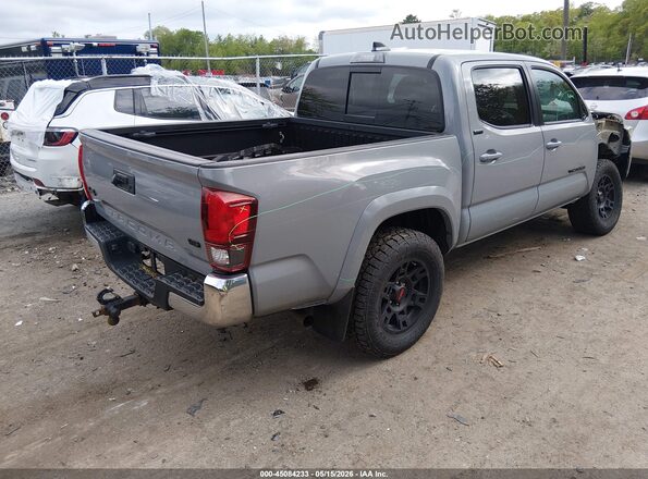 3TMCZ5ANXMM387069 2021 TOYOTA TACOMA Gray Rear right