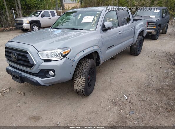 3TMCZ5ANXMM387069 2021 TOYOTA TACOMA Gray Front left