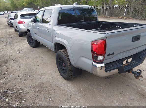 3TMCZ5ANXMM387069 2021 TOYOTA TACOMA Gray Rear left