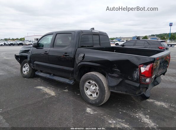 3TMCZ5ANXMM400502 2021 TOYOTA TACOMA Black უკანა მარცხენა