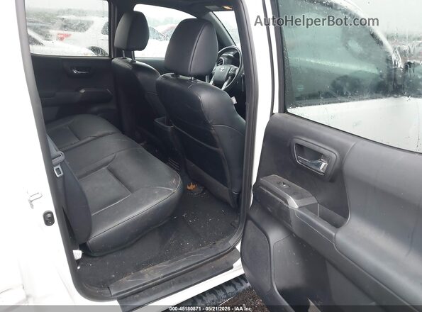 3TMCZ5ANXMM444337 2021 TOYOTA TACOMA White Vista de la etiqueta del VIN