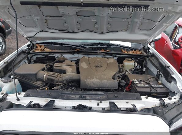 3TMCZ5ANXMM444337 2021 TOYOTA TACOMA White Vista trasera
