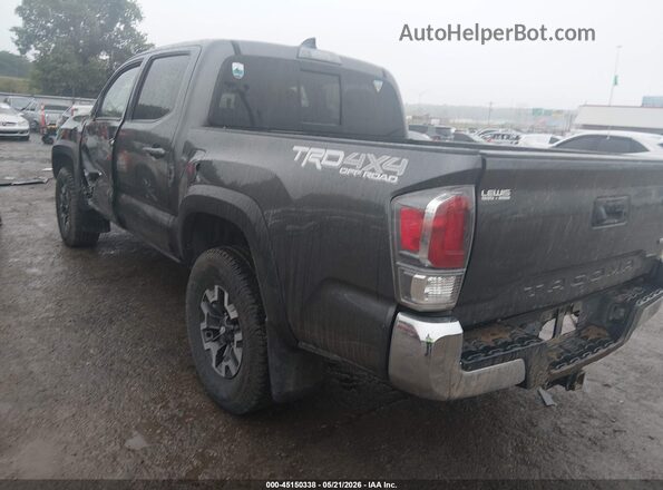 3TMCZ5ANXMM449473 2021 TOYOTA TACOMA Серый Задняя левая четверть