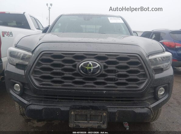 3TMCZ5ANXMM449473 2021 TOYOTA TACOMA Серый Вид задней части салона