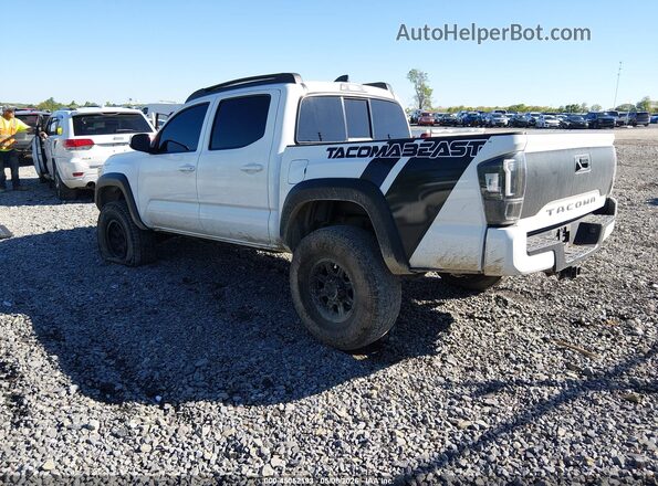 3TMCZ5ANXMM449716 2021 TOYOTA TACOMA White Հետևի ձախ