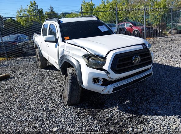 3TMCZ5ANXMM449716 2021 TOYOTA TACOMA White Դիմացի տեսք