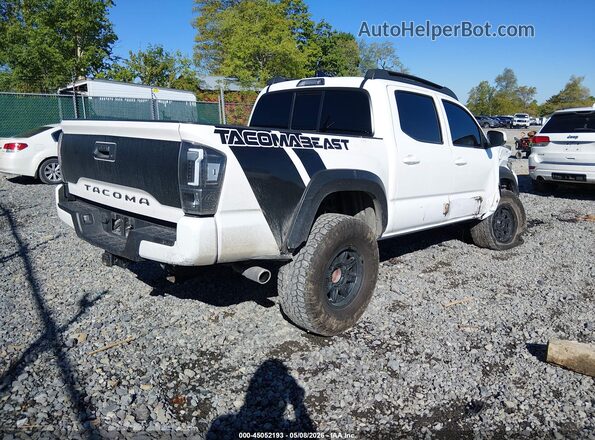 3TMCZ5ANXMM449716 2021 TOYOTA TACOMA White Հետևի աջ