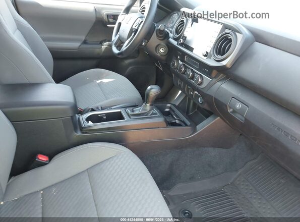 3TMCZ5ANXPM571643 2023 TOYOTA TACOMA Gray Вид салону спереду