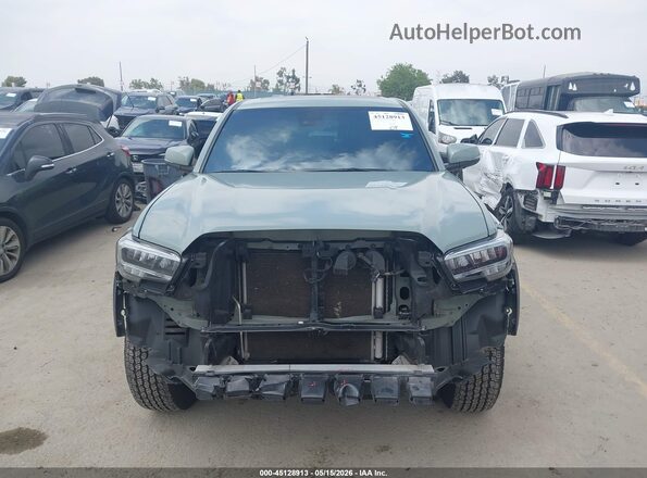 3TMDZ5BN1PM163311 2023 TOYOTA TACOMA Зеленый Вид задней части салона