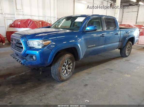 3TMDZ5BN2JM050717 2018 TOYOTA TACOMA Blue Przód lewy