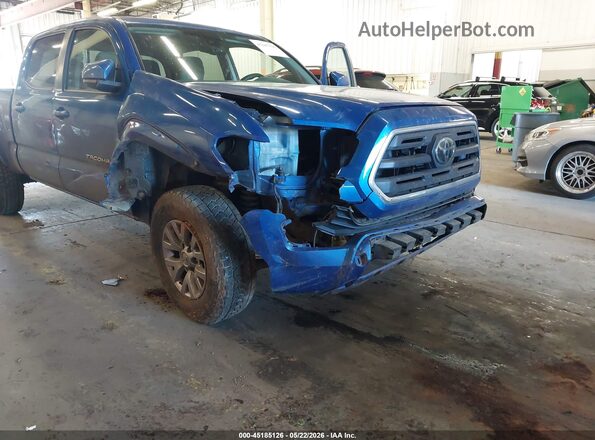 3TMDZ5BN2JM050717 2018 TOYOTA TACOMA Blue Widok z przodu