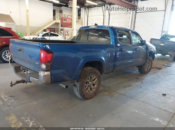 3TMDZ5BN2JM050717 2018 TOYOTA TACOMA Blue Tył prawy
