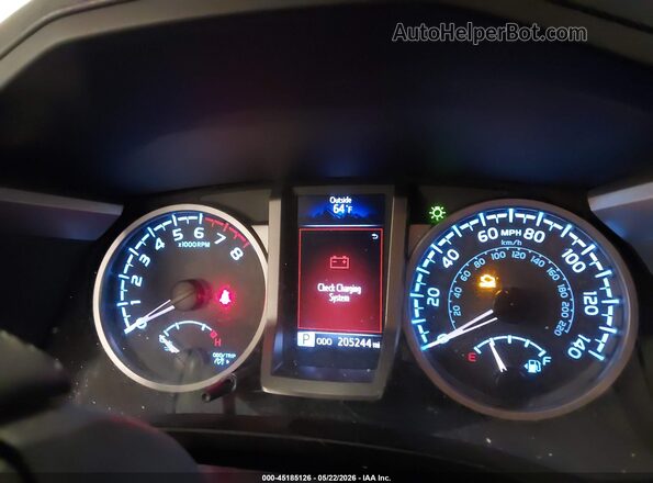3TMDZ5BN2JM050717 2018 TOYOTA TACOMA Blue Widok tylnych siedzeń