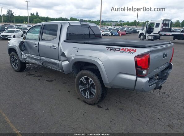 3TMDZ5BN2KM059869 2019 TOYOTA TACOMA Серебряный Задняя левая четверть