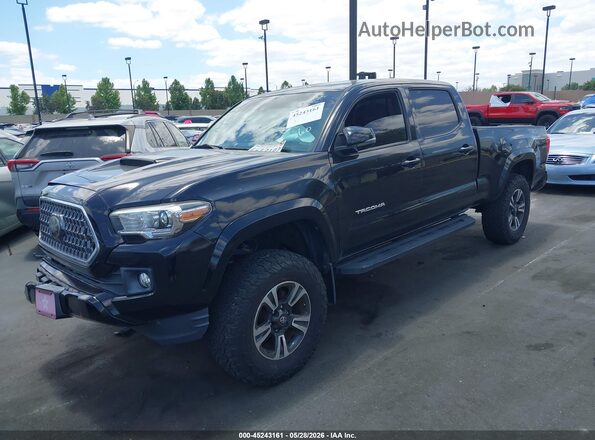 3TMDZ5BN3JM054100 2018 TOYOTA TACOMA Black Передня ліва чверть