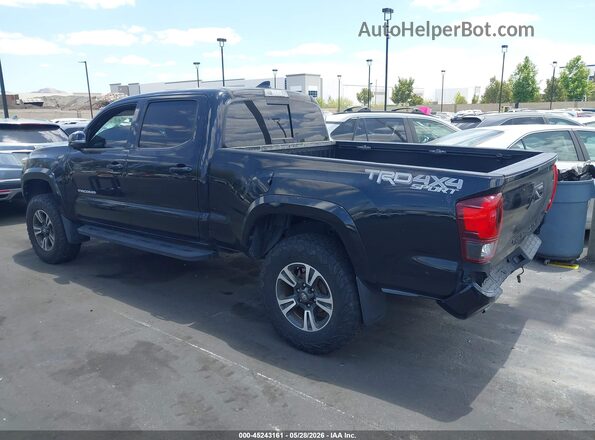 3TMDZ5BN3JM054100 2018 TOYOTA TACOMA Black Задня ліва чверть