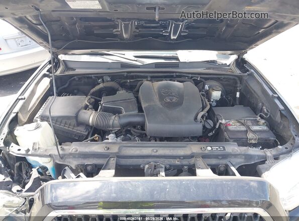 3TMDZ5BN3JM054100 2018 TOYOTA TACOMA Black Вид ззаду