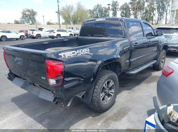3TMDZ5BN3JM054100 2018 TOYOTA TACOMA Black Задня права чверть
