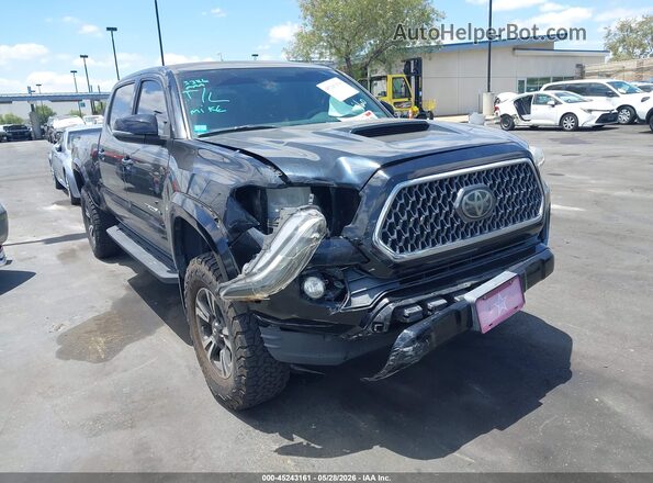 3TMDZ5BN3JM054100 2018 TOYOTA TACOMA Black Вид спереду