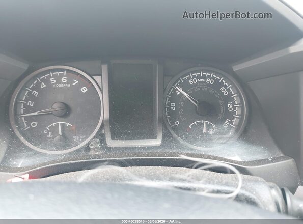 3TMDZ5BN3KM068712 2019 TOYOTA TACOMA Red Widok tylnych siedzeń