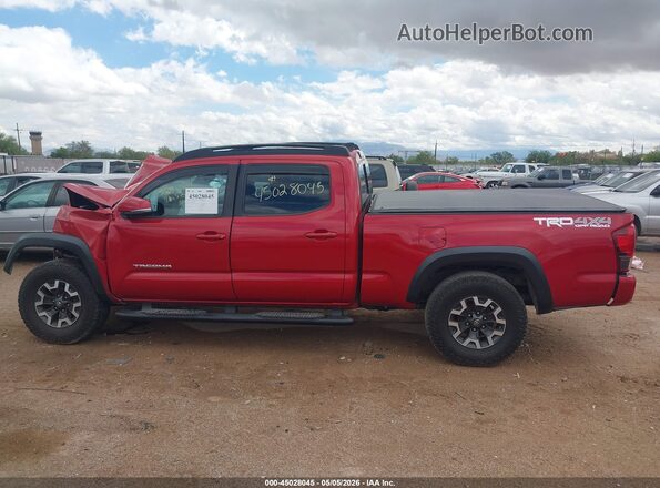 3TMDZ5BN3KM068712 2019 TOYOTA TACOMA Red Widok wnętrza 360 stopni