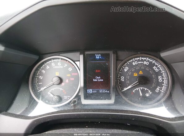 3TMDZ5BN4HM014246 2017 TOYOTA TACOMA Red Հետևի նստատեղերի տեսք