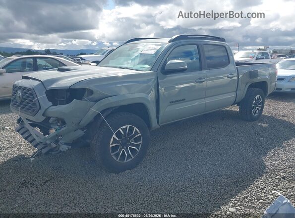 3TMDZ5BN4NM137072 2022 TOYOTA TACOMA Gray წინა მარცხენა ხედი სამი მეოთხედიდან