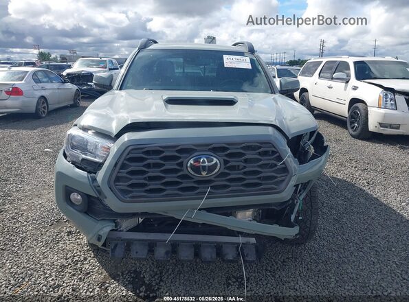 3TMDZ5BN4NM137072 2022 TOYOTA TACOMA Gray უკანა სალონის ხედი